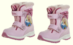 Pretty pink 'Barbie Boots' for an inspirational story about a young girl learning to make the right decisions.