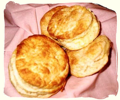 Burned biscuits.