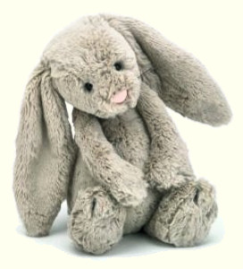 Stuffed bunny rabbit.