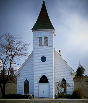 Old country church.