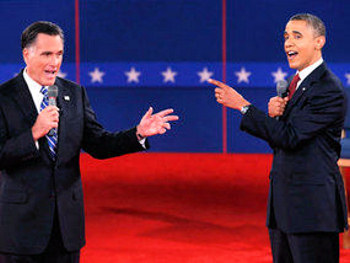 Presidential debate for 2012 election.