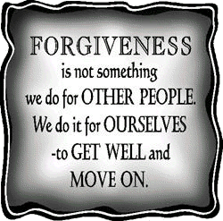 Forgiveness Message.